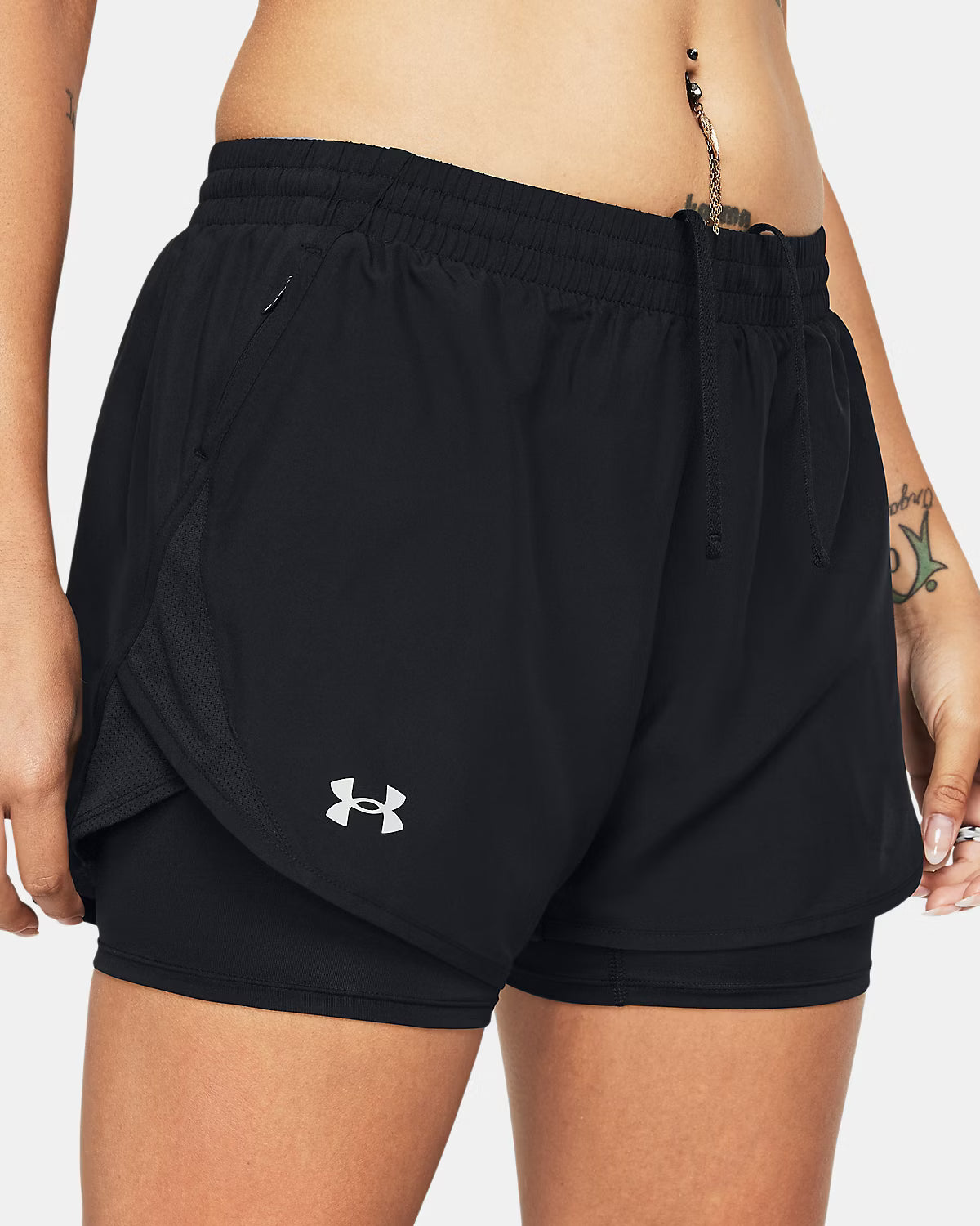 Pantaloncini Fly-By 2In1 Donna Black