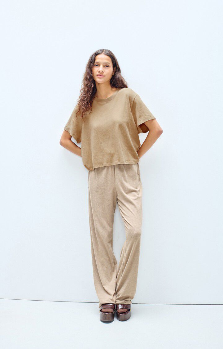 Women's Ypawood T-shirt Macchiato Chine