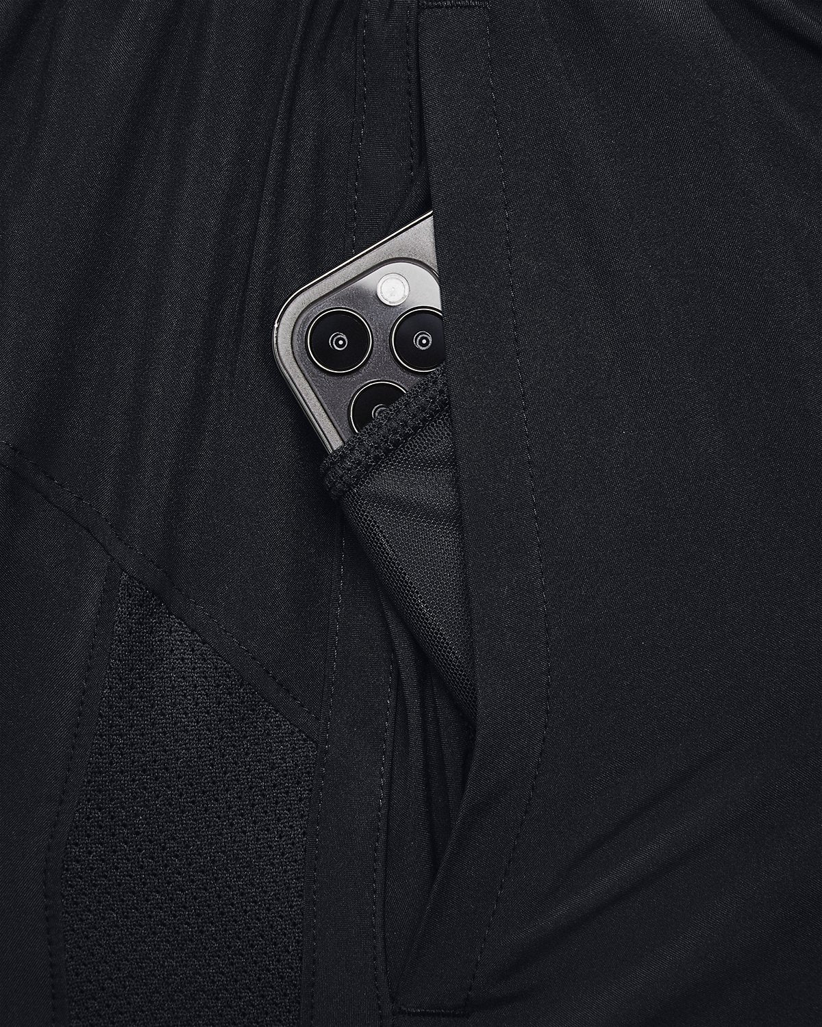 Pantaloncini Launch Uomo Black