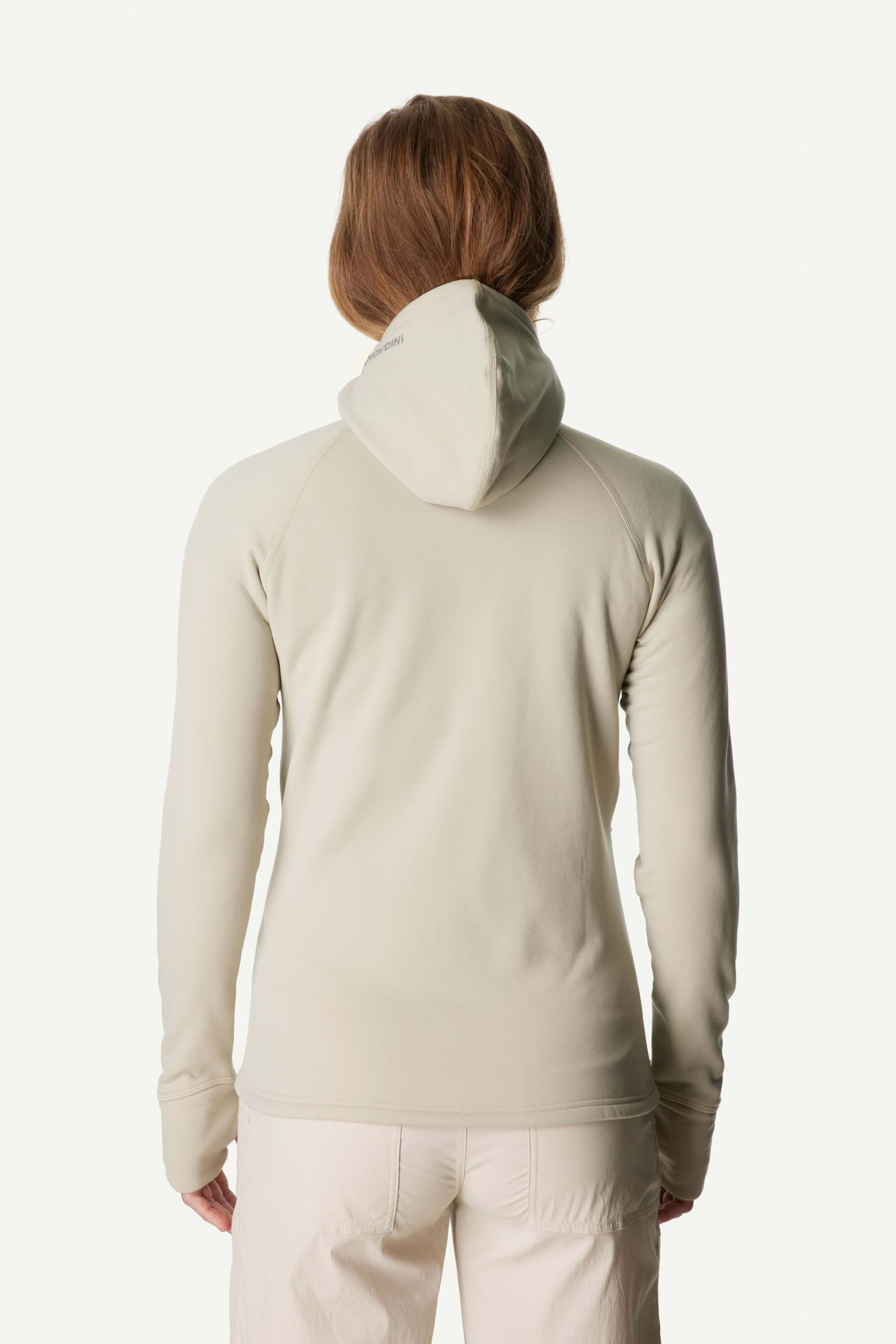 Maglia Power Houdi Donna Greenish Gray