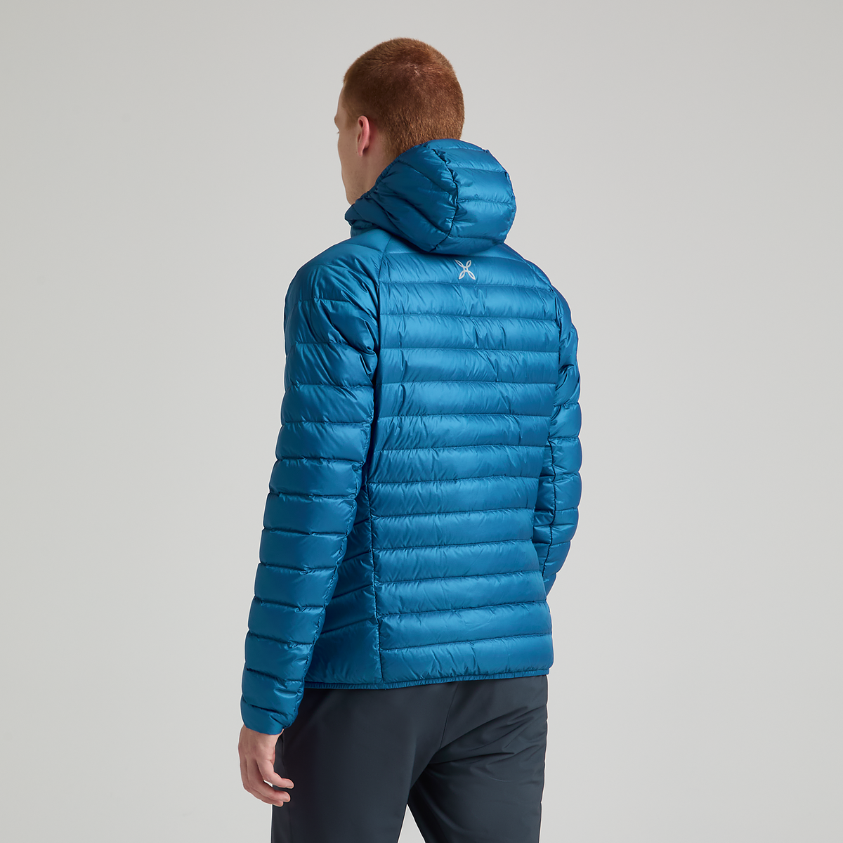 Giacca Breeze Hooded Duvet Uomo Blueberry