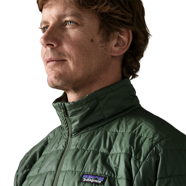 Mann Nano Puff Jacke Treeline Green