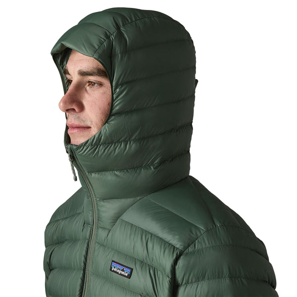 Giacca Down Sweater Hoody Uomo Treeline Green
