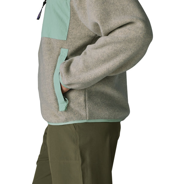Maglia Synchilla Donna Oatmeal Heather/Thin Ice