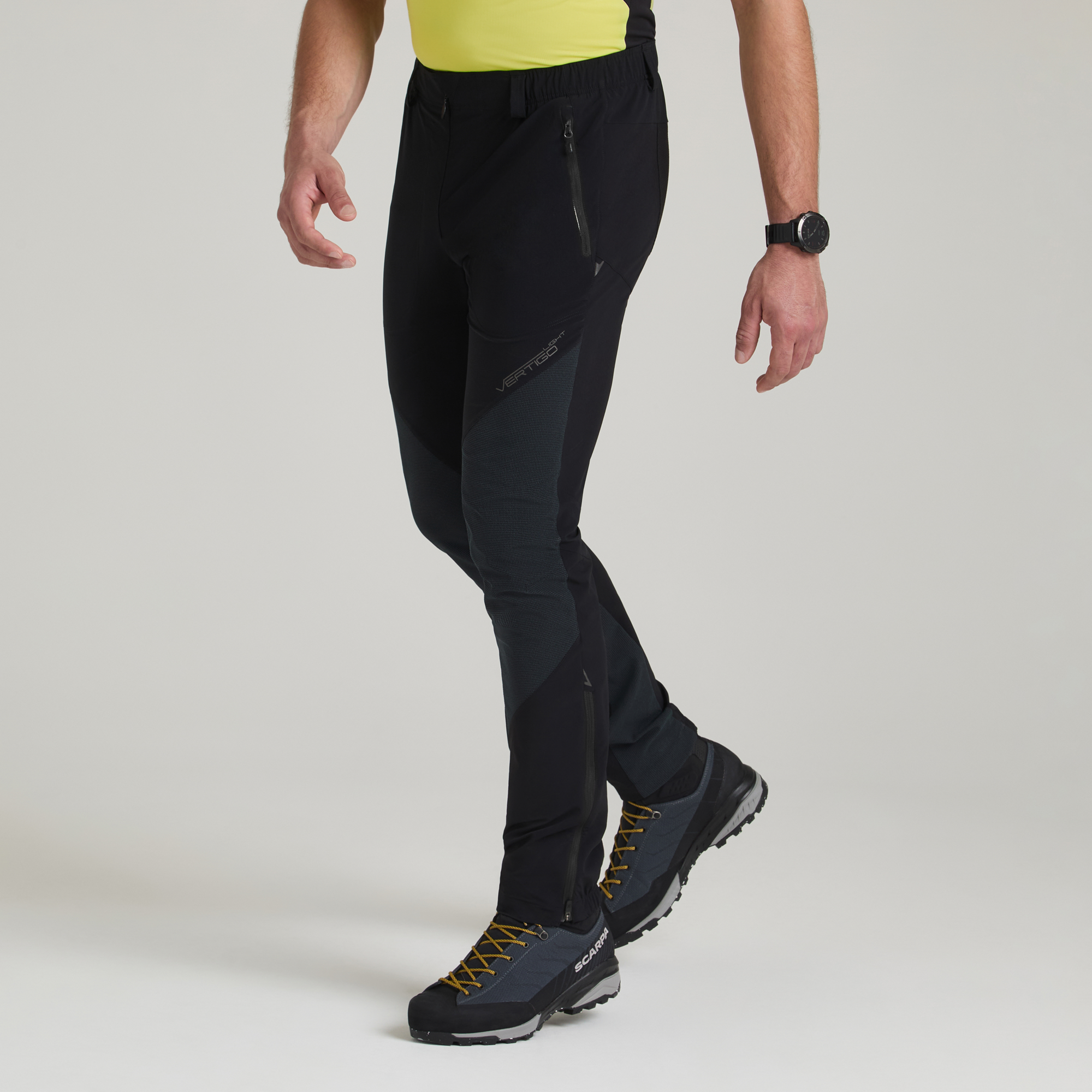 Pantalon Vertigo Light 2 Hombre Antracite/Vibe Green