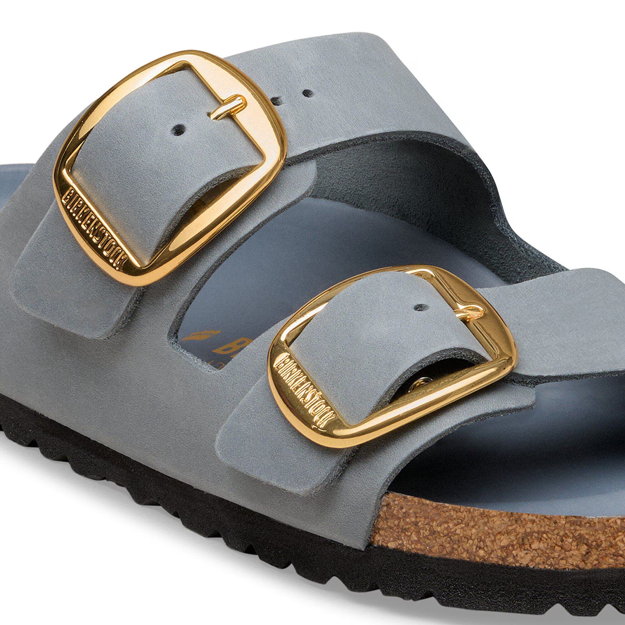Sandalias Arizona Big Buckle Mujer Basalt Gray