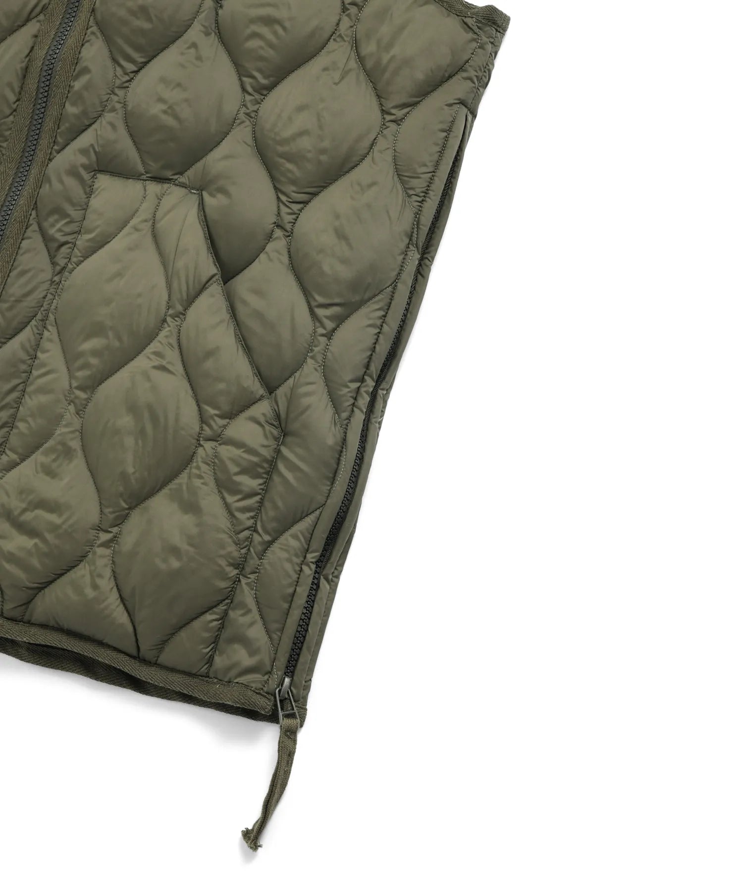 Military Zip Weste Dark Navy