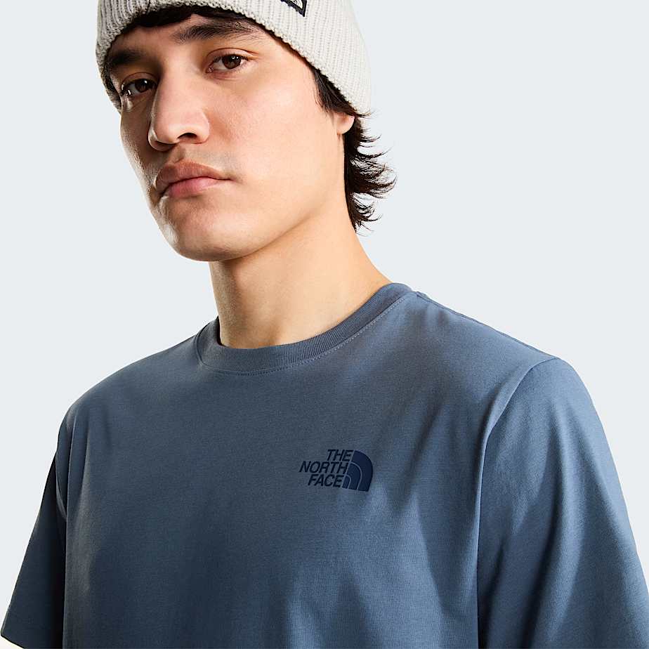 T-shirt Half Dome Photo Regular Uomo Granite Grey