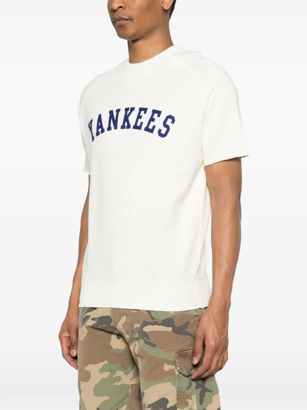 Sudadera Yankees Hombre Cream