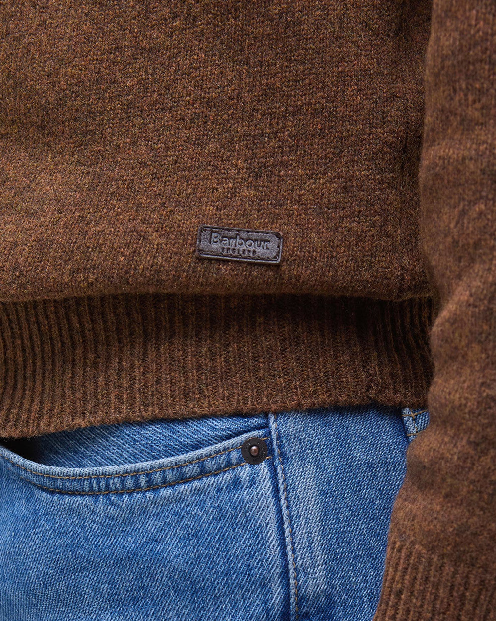 Mann Patch Crew Pullover Bracken