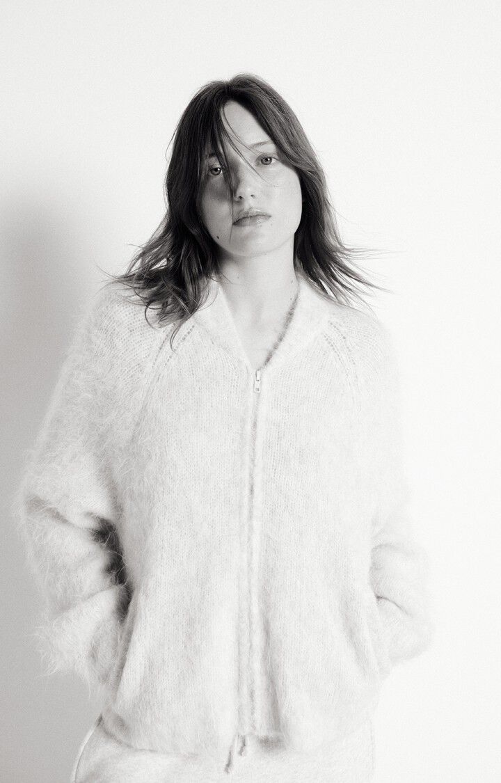 Frau Niby Pullover Polar Melange