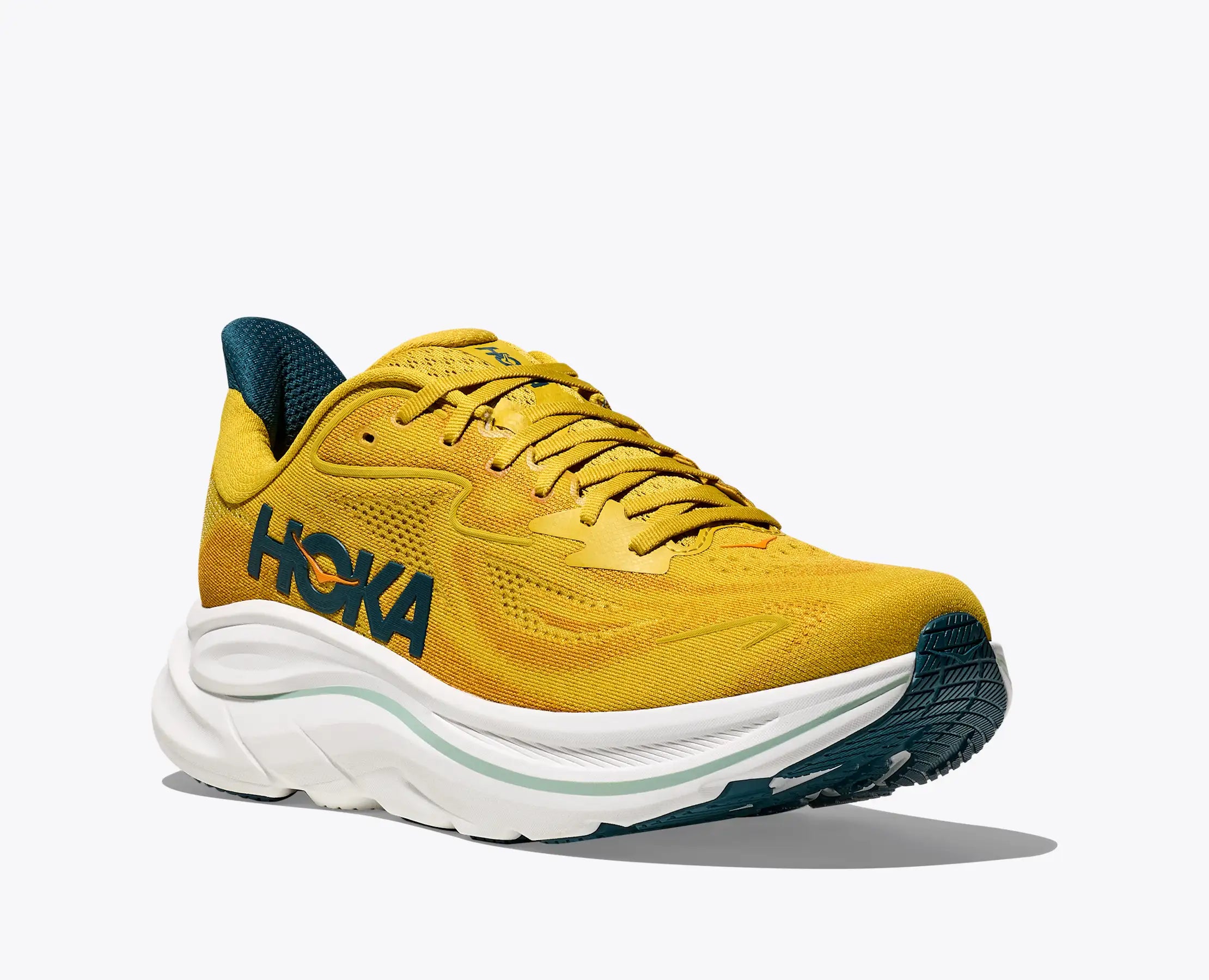 Scarpe Clifton 10 Uomo Yellow Gold/Tidal Wave