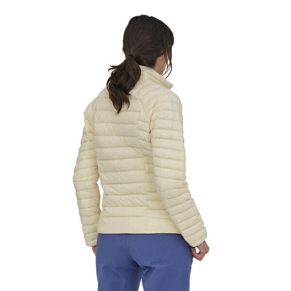 Veste Down Sweater Femme Wool White