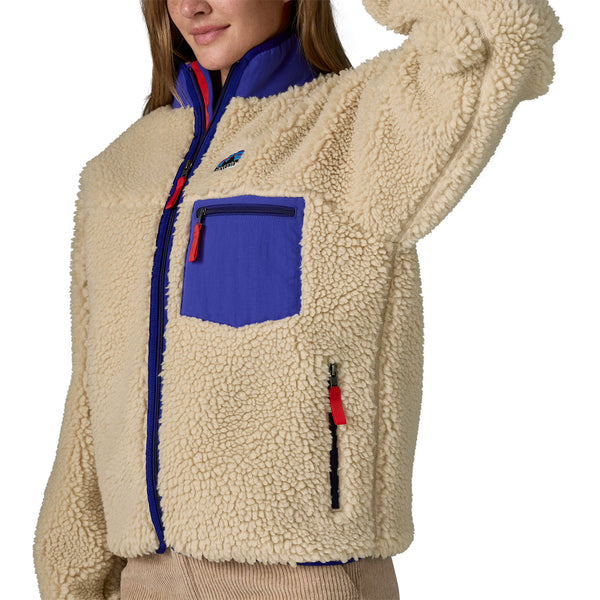 Giacca Classic Retro-X Fleece Donna Dark Natural