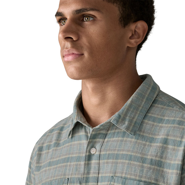 Men's Back Step Shirt Stroll/Blue Sage