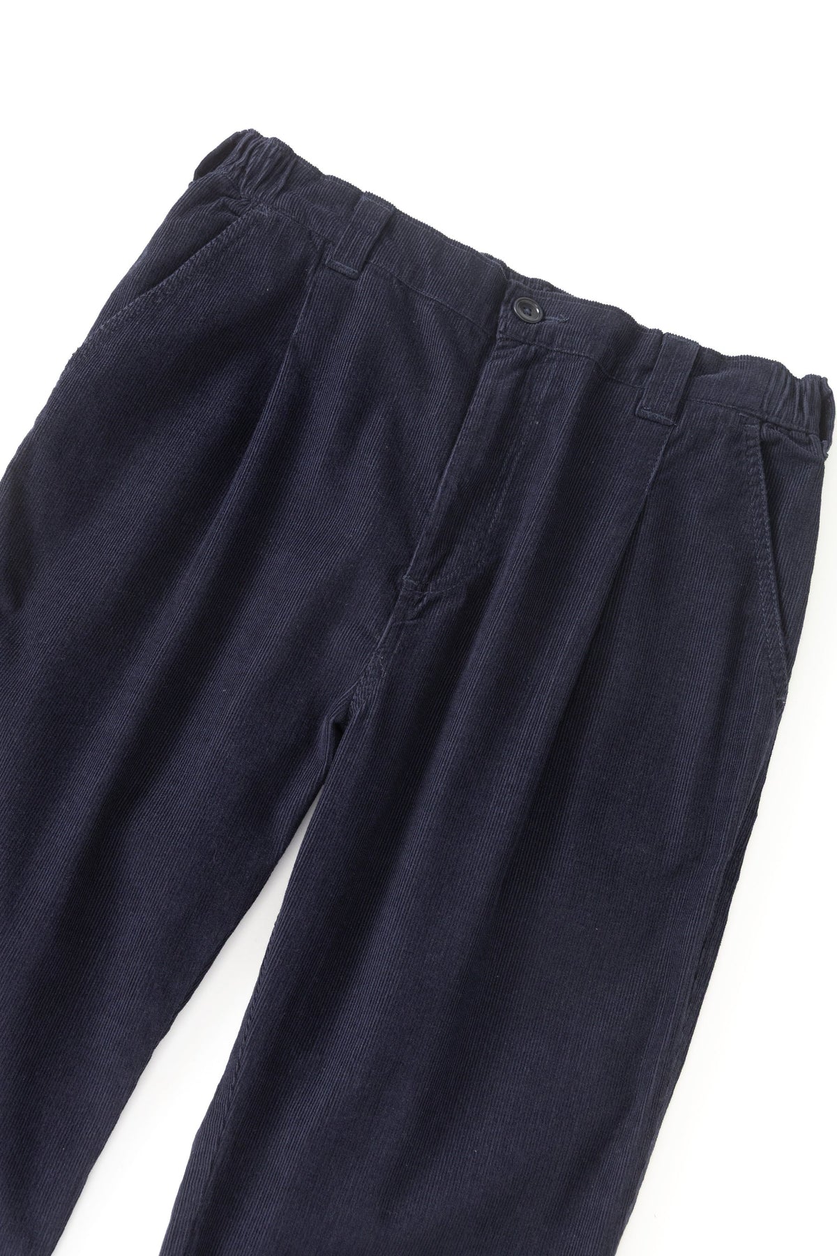Mann Fine Cord Waiter Hose Dark Navy