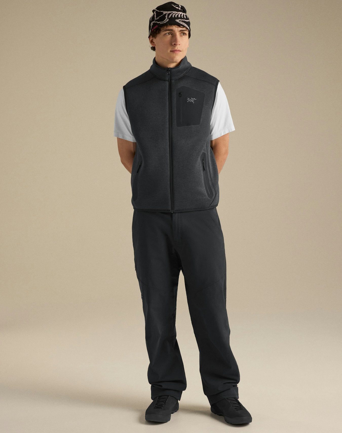 Men's Covert Vest Black Heather