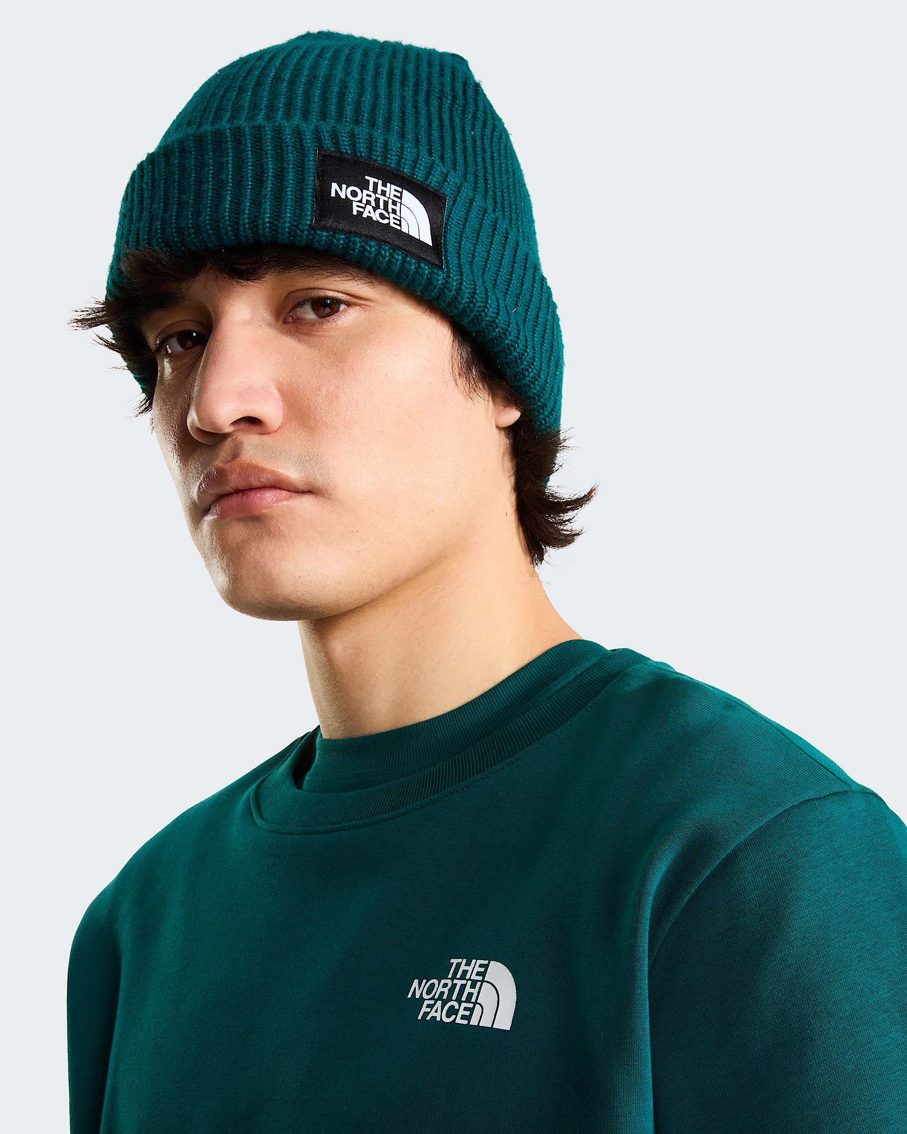 Mann Evolution Box Regular Sweatshirt Pacific Teal