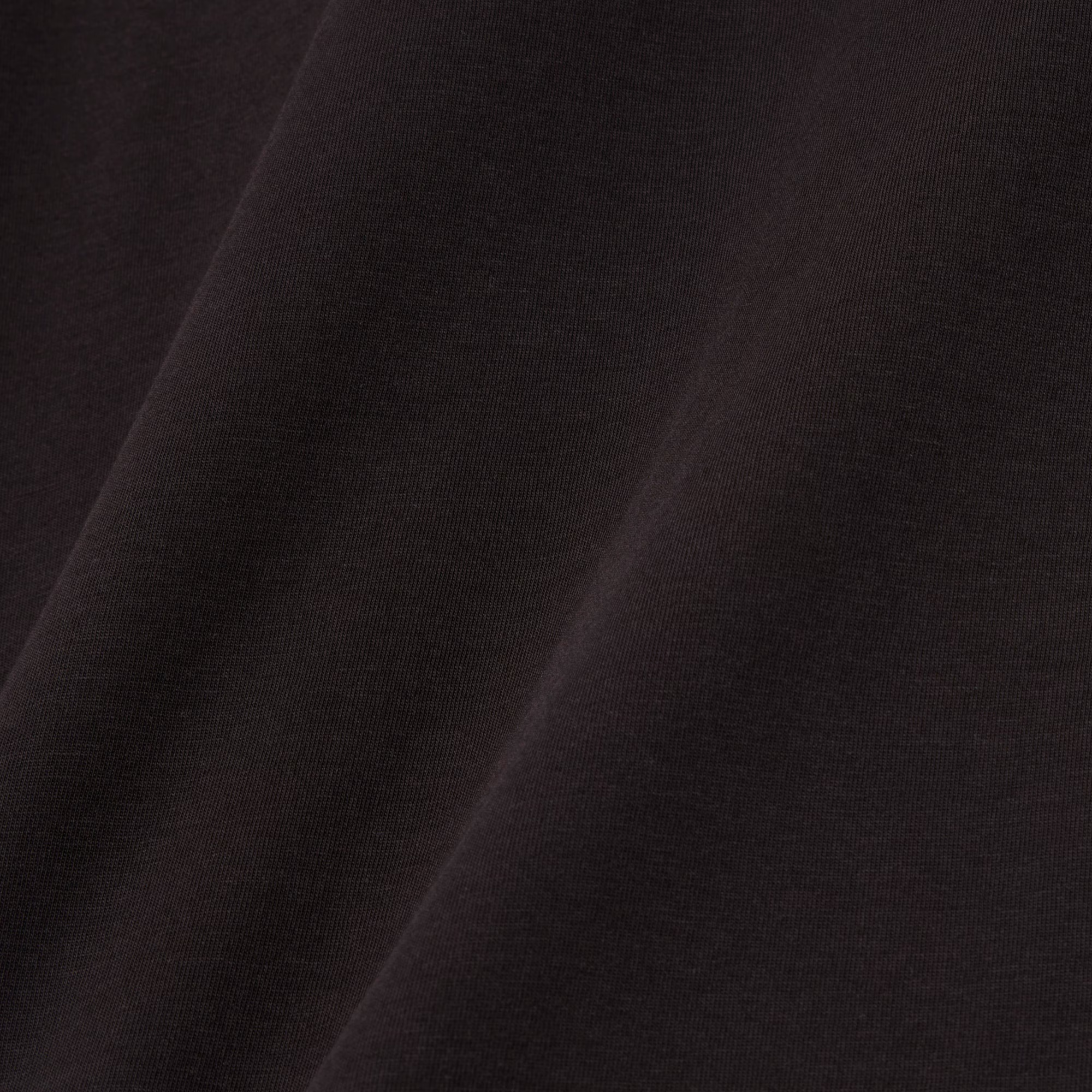 Mann Classic In Pima T-shirt Brown Dark