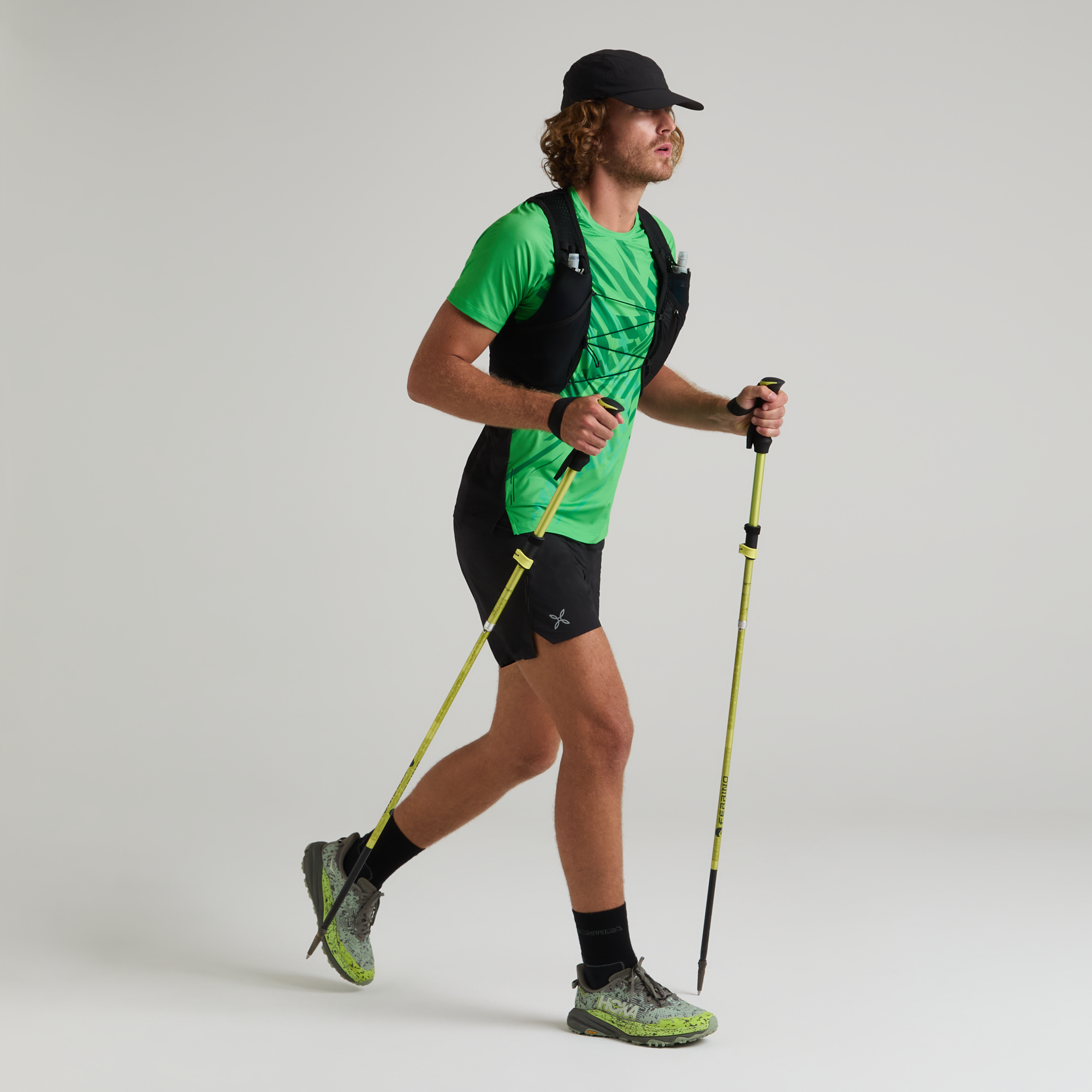Short Shadow 2 Homme Ardesia/Sunny Lime