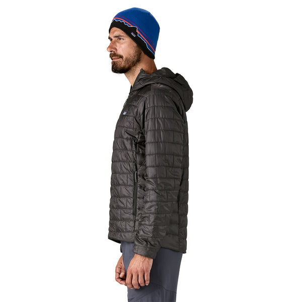 Giacca Nano Puff Hoody Uomo Black