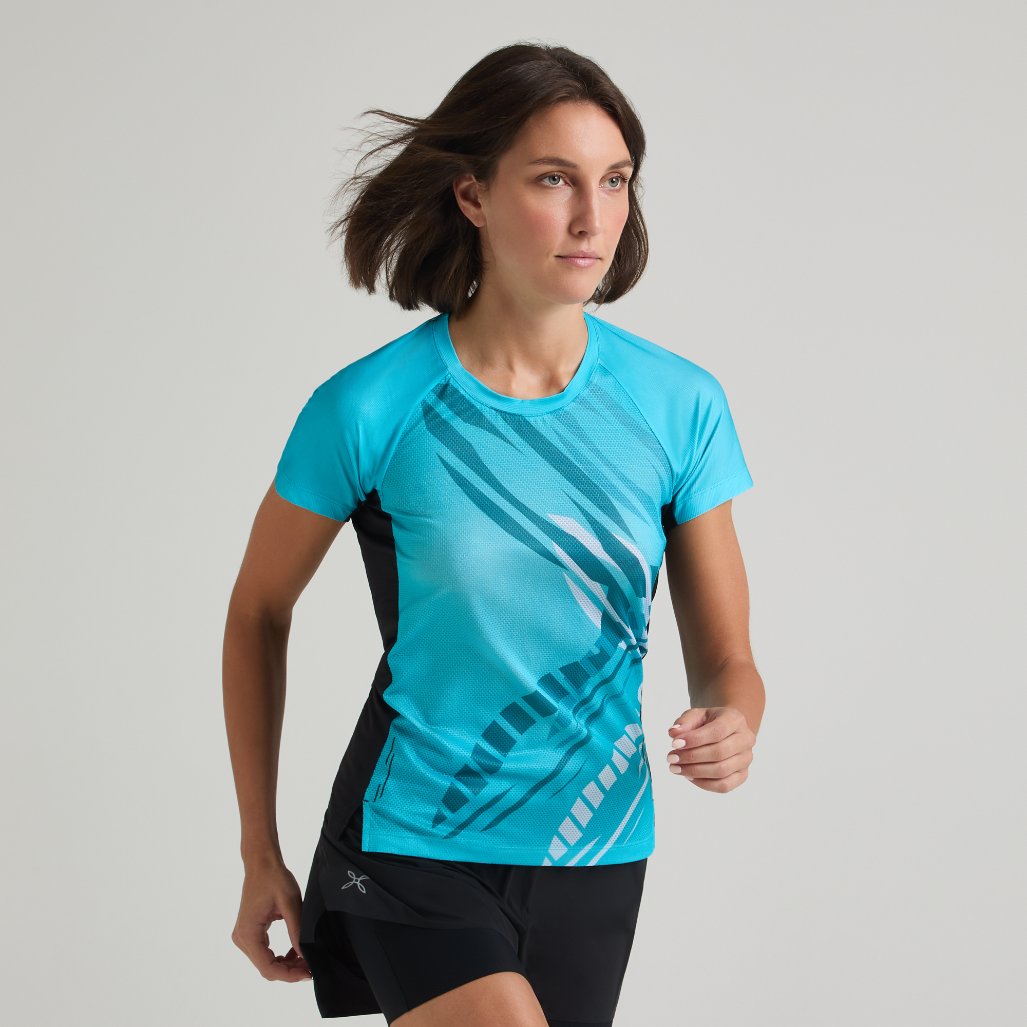 Frau Shadow Graphic T-shirt Torquise