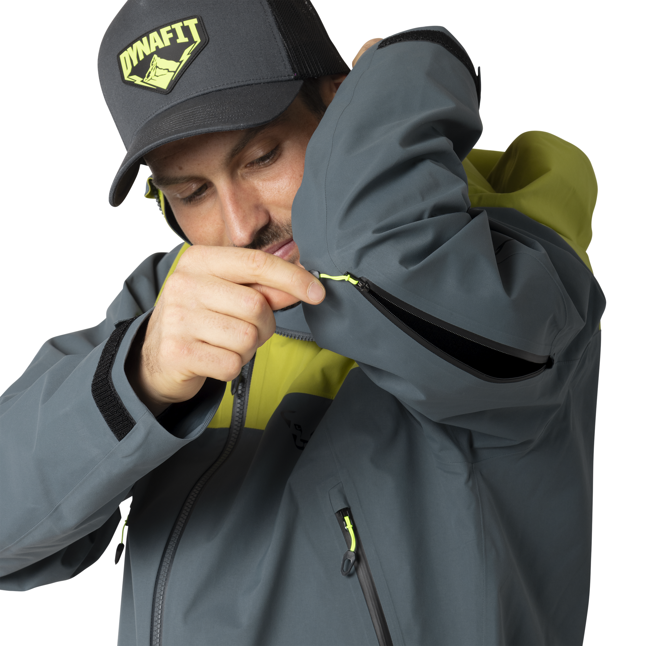 Men's Ridge Gore-Tex Jacket Golden Lime