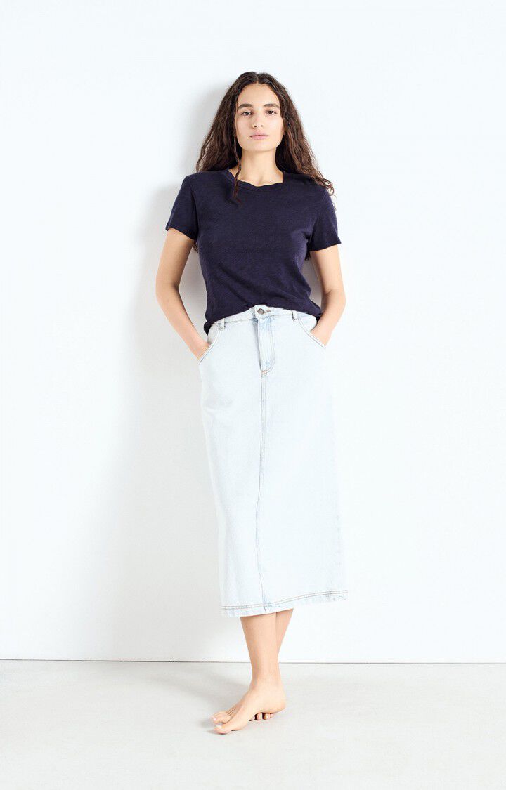 Frau Sonoma T-shirt Navy Blue Melange