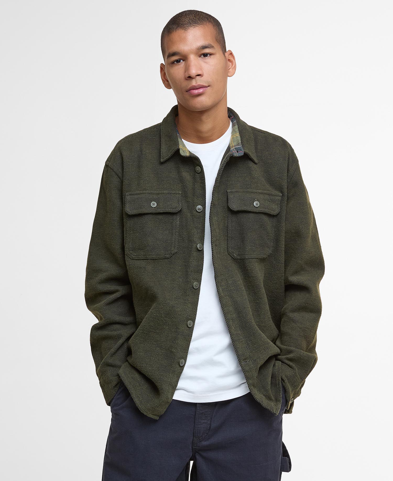 Camicia Baystone Relaxed Uomo Olive