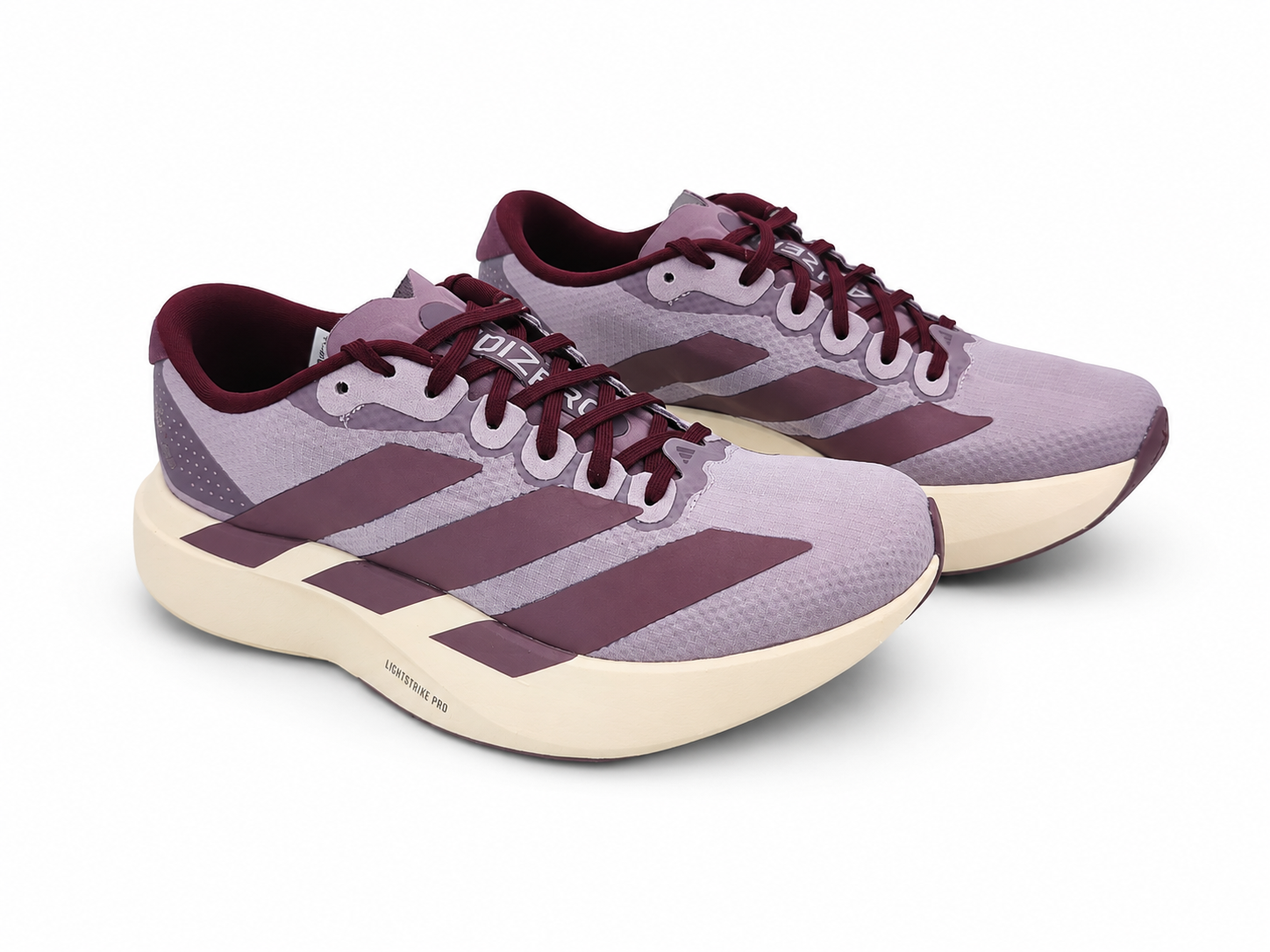 Frau Adizero Evo SL Schuhe Preloved Fig/Shadow Fig/Maroon