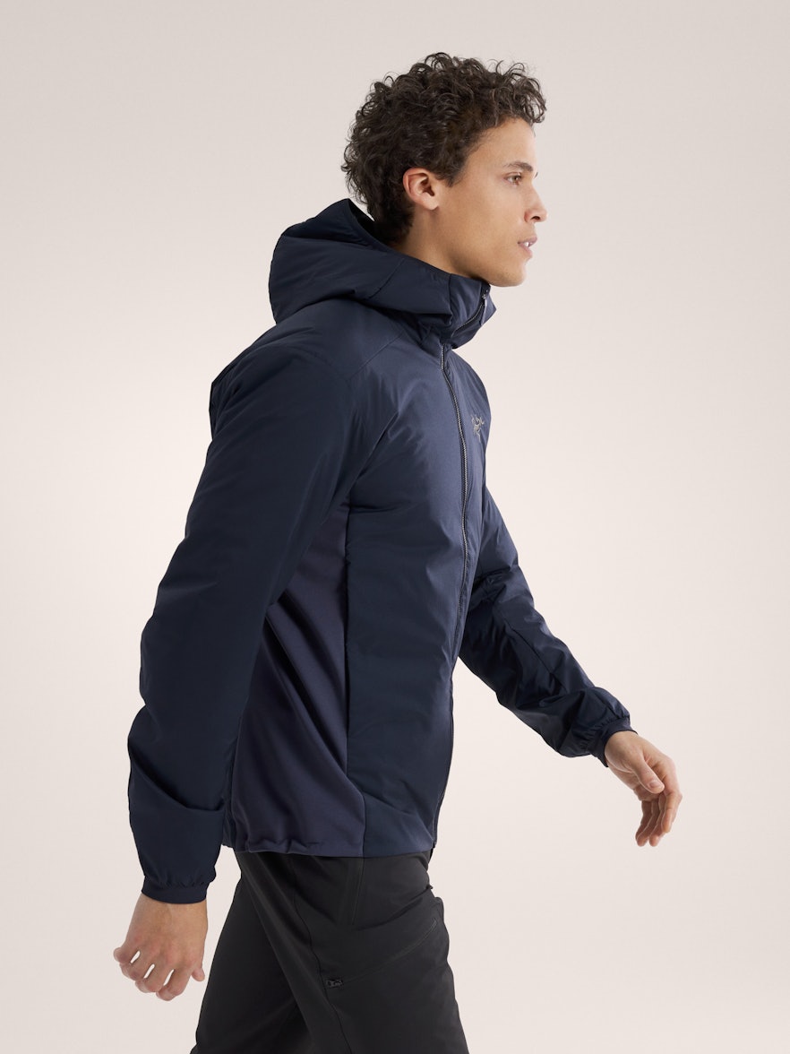 Giacca Atom Hoody Uomo Black Sapphire