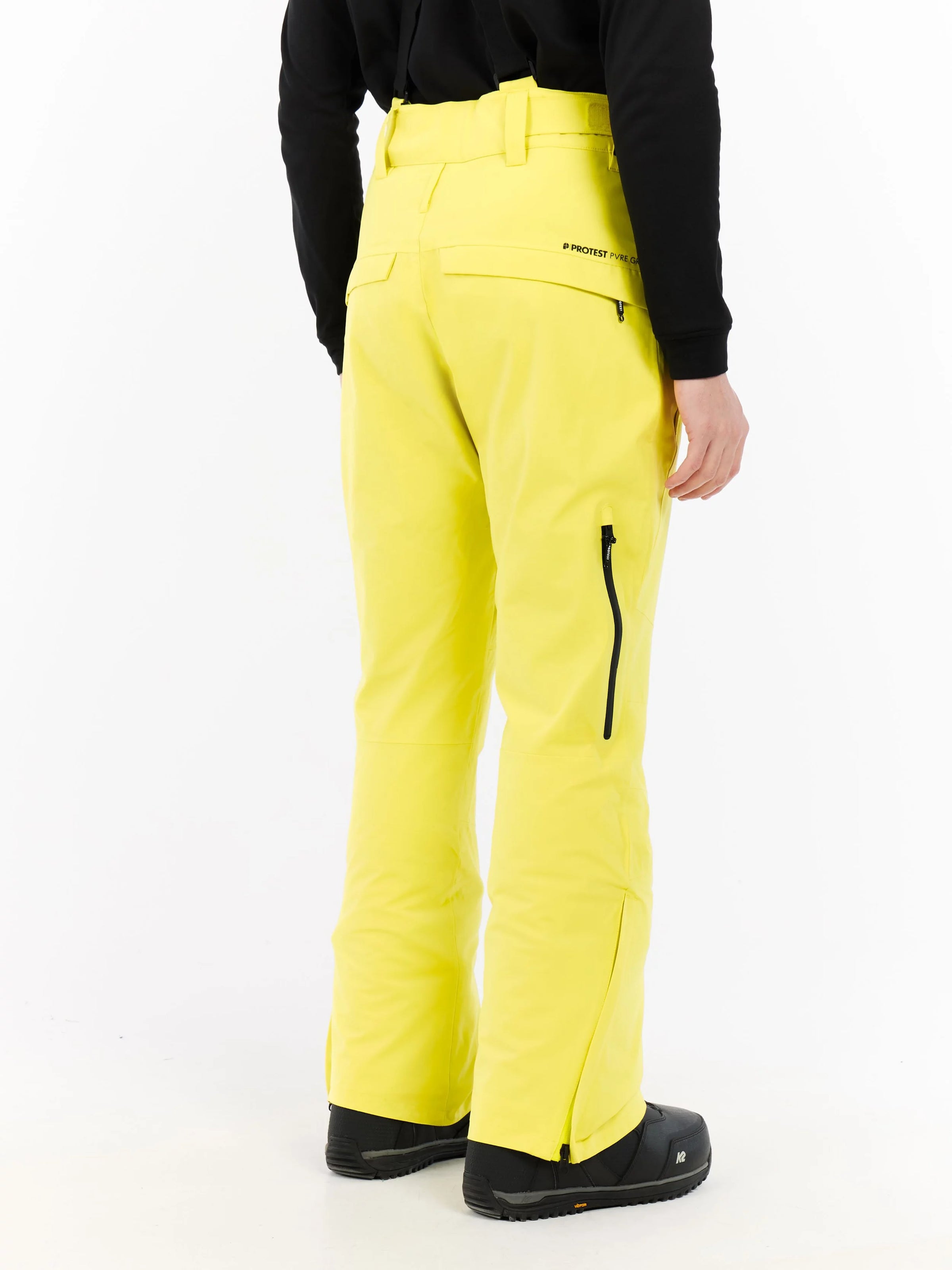 Pantalones Mikado Hombre Lime Splash