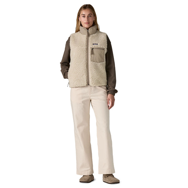 Gilet Classic Retro-X Fleece Donna Natural