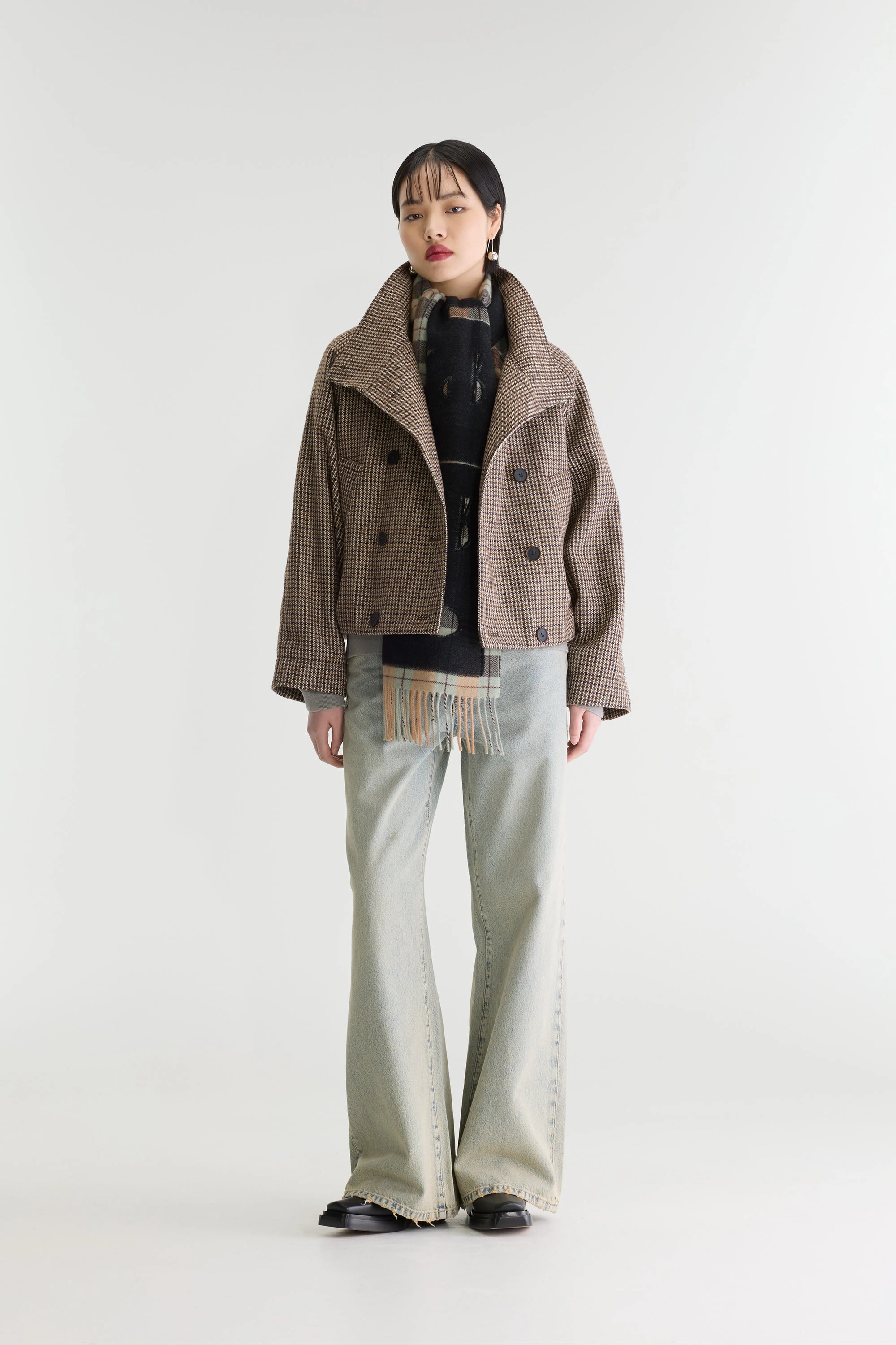 Frau Jackal Jacke Dark Roast/Fir/Natural