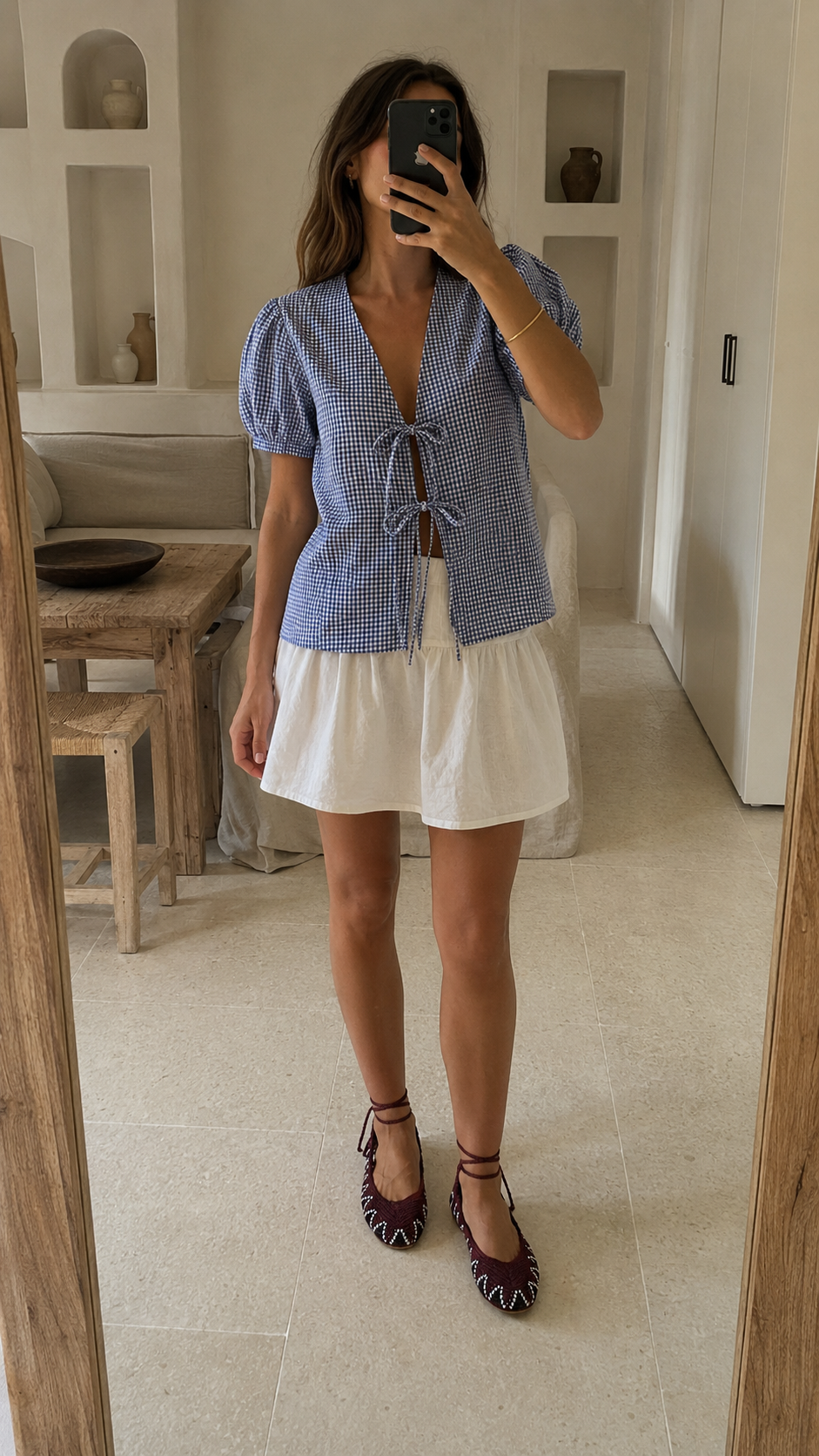 Camisa Vicky Mujer Azul