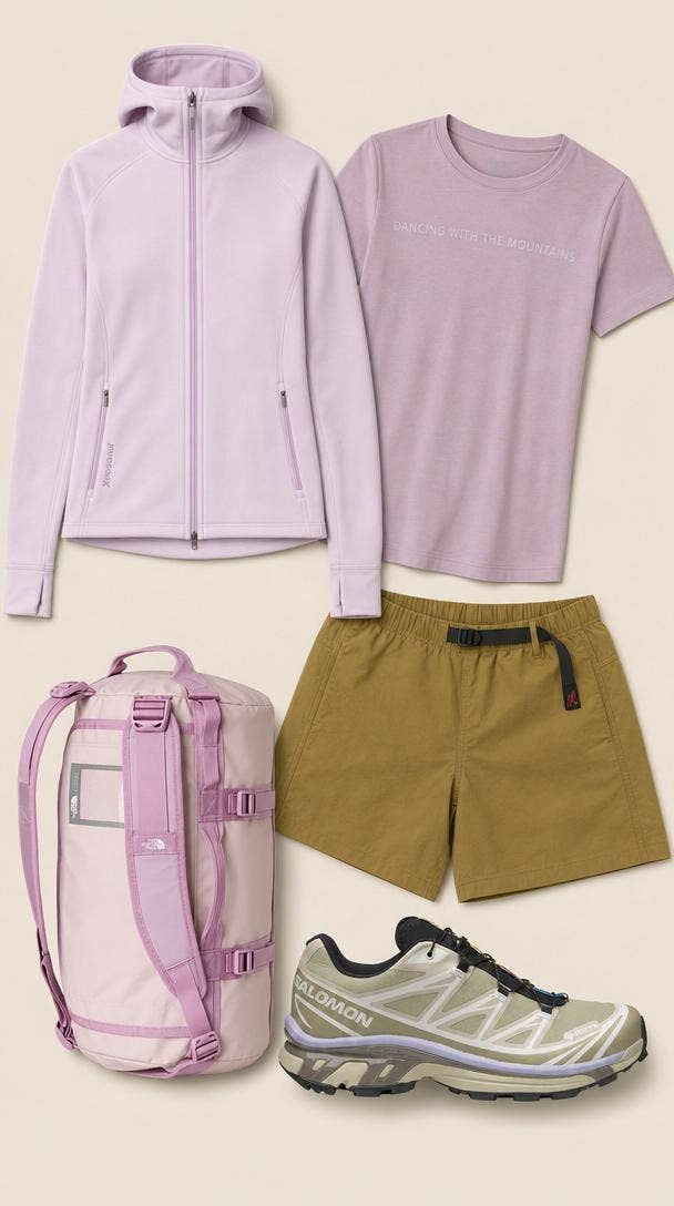 Dam Sommar Outfit Outdoor