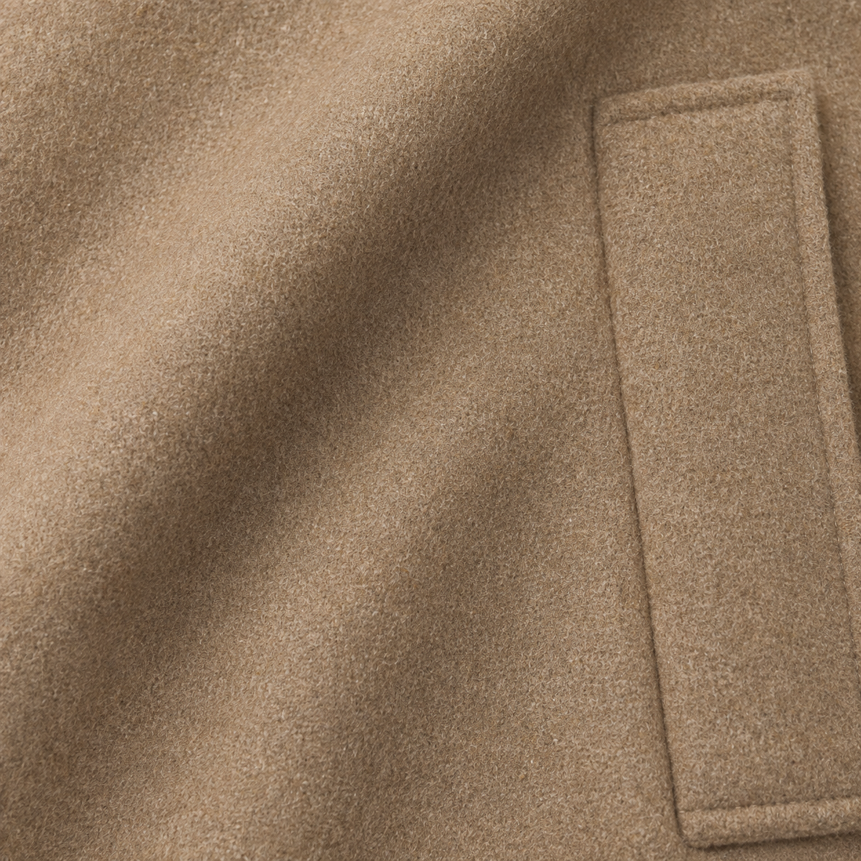 Giacca Claudel Wool Bonded Double Uomo Beige Khaki/Blue Depth
