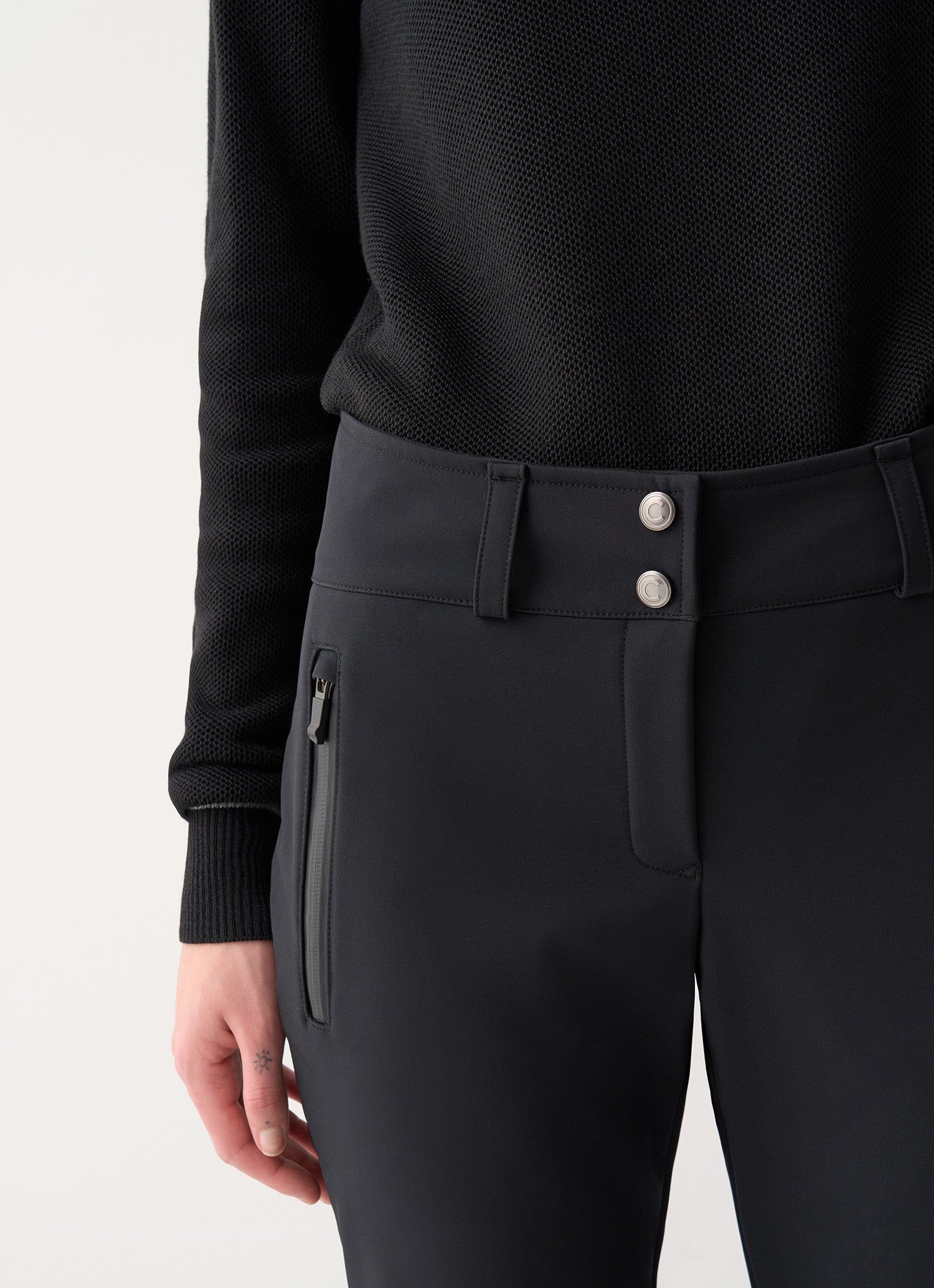 Pantaloni Softshell Dressy Donna Black