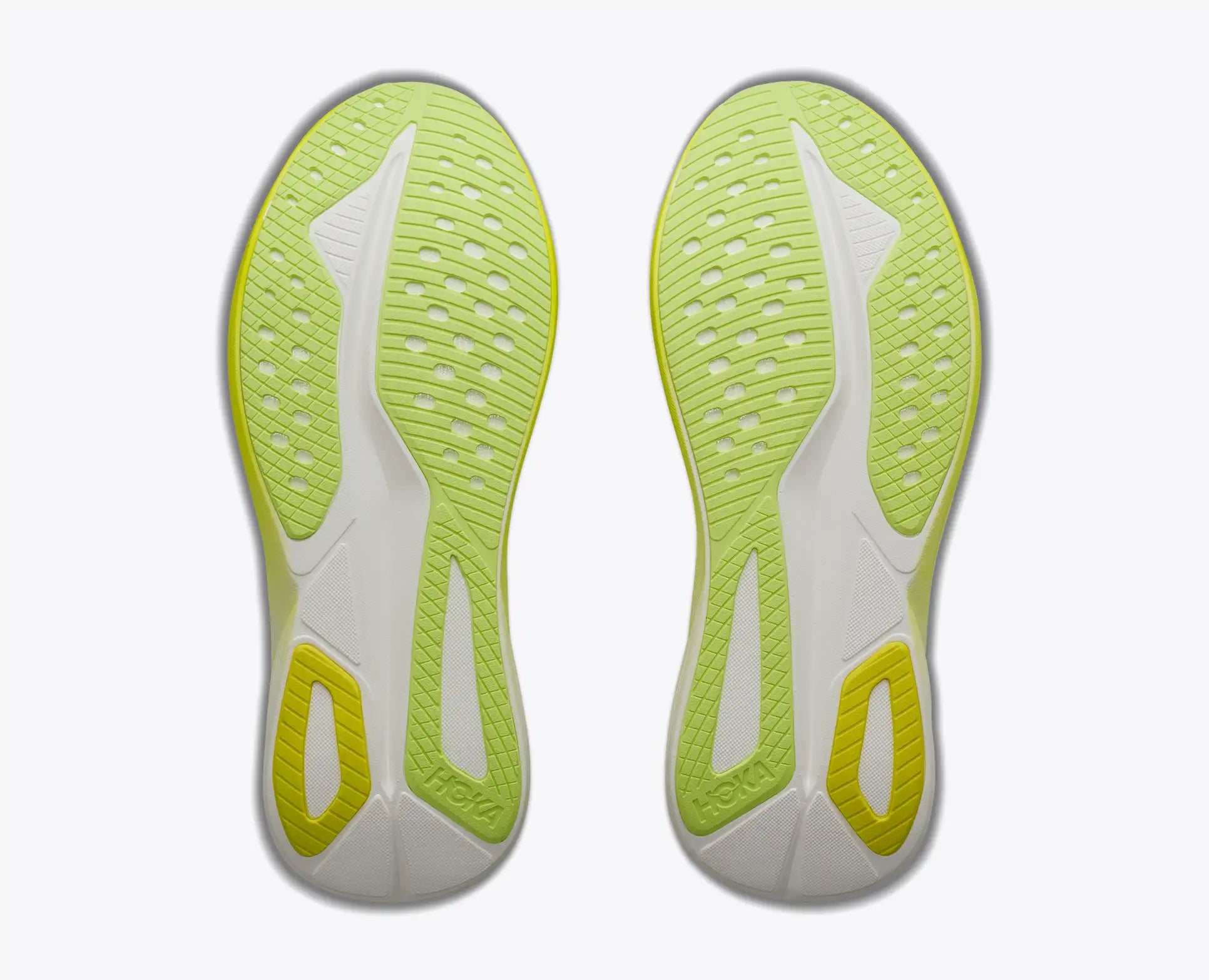 Mann Mach 7 Schuhe Neon Yuzu/Hoka Citrus