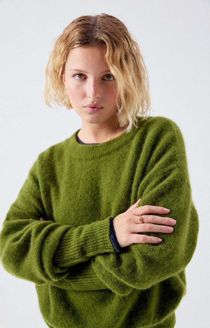Frau Vitow Pullover Pesto Chino
