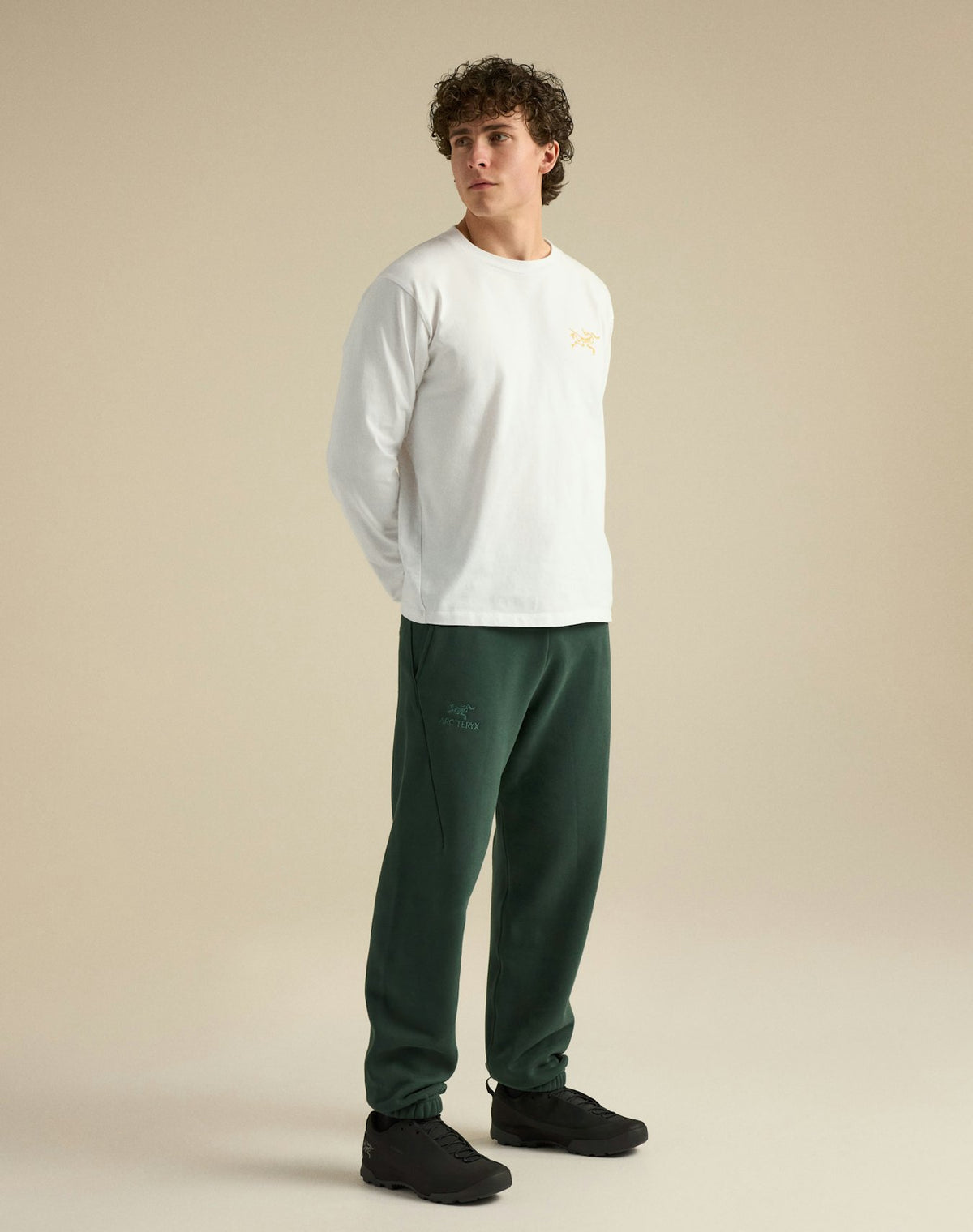 T-shirt Kragg Cotton Uomo White Light/Larch