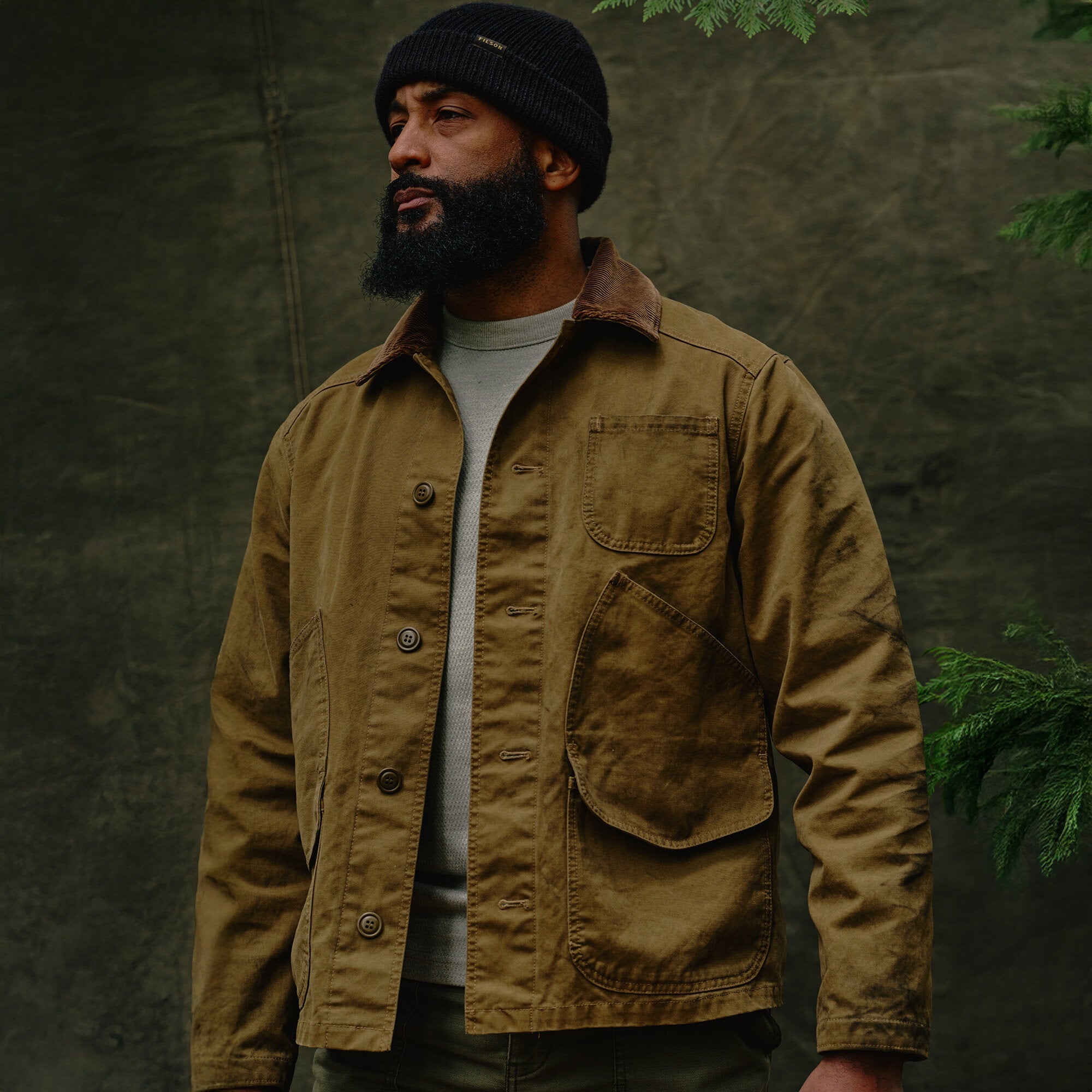 Mann Canvas Outfitter Jacke Kangaroo