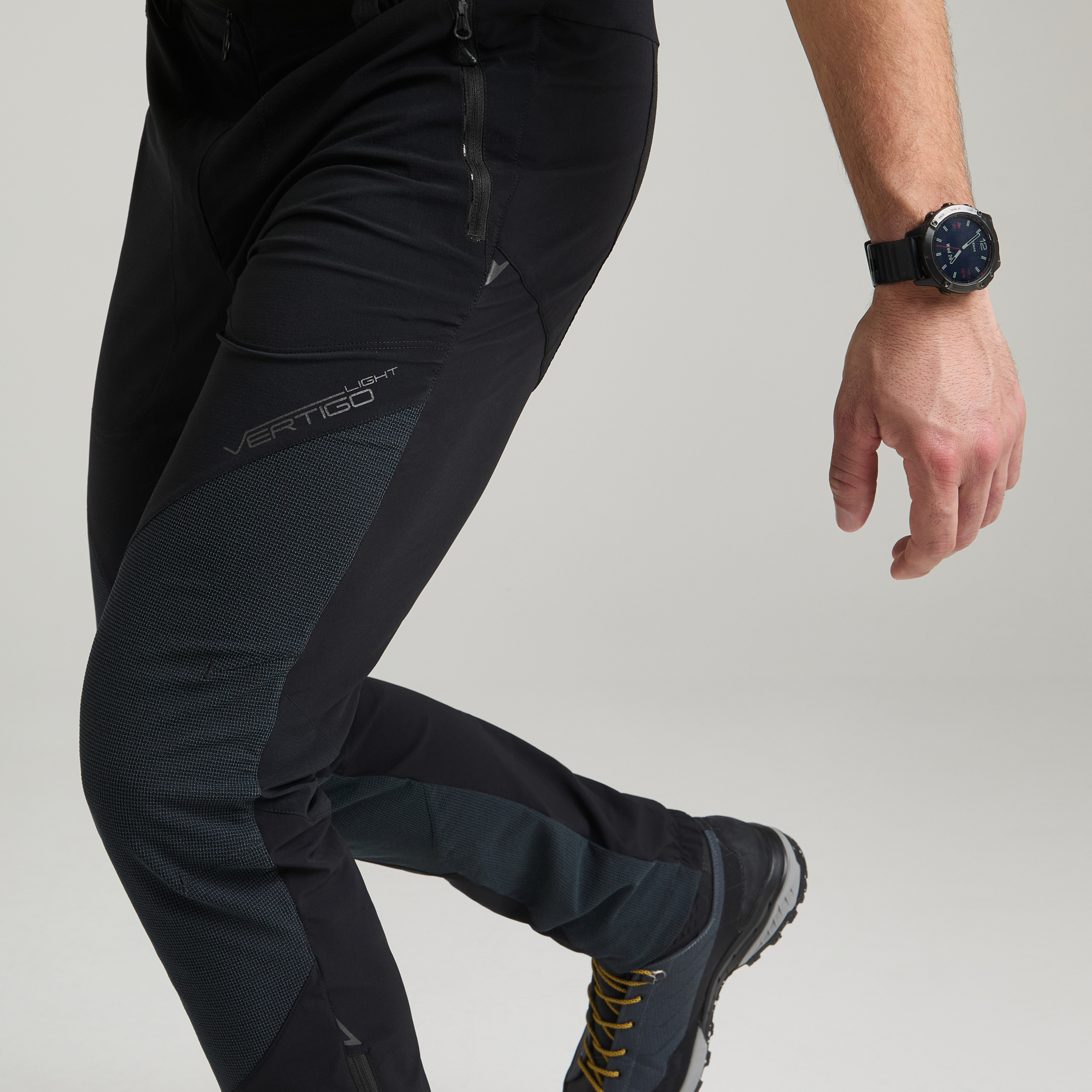Pantalon Vertigo Light 2 Hombre Antracite/Vibe Green