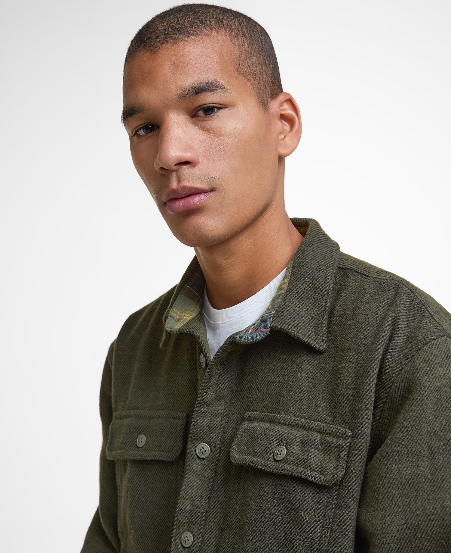 Camicia Baystone Relaxed Uomo Olive