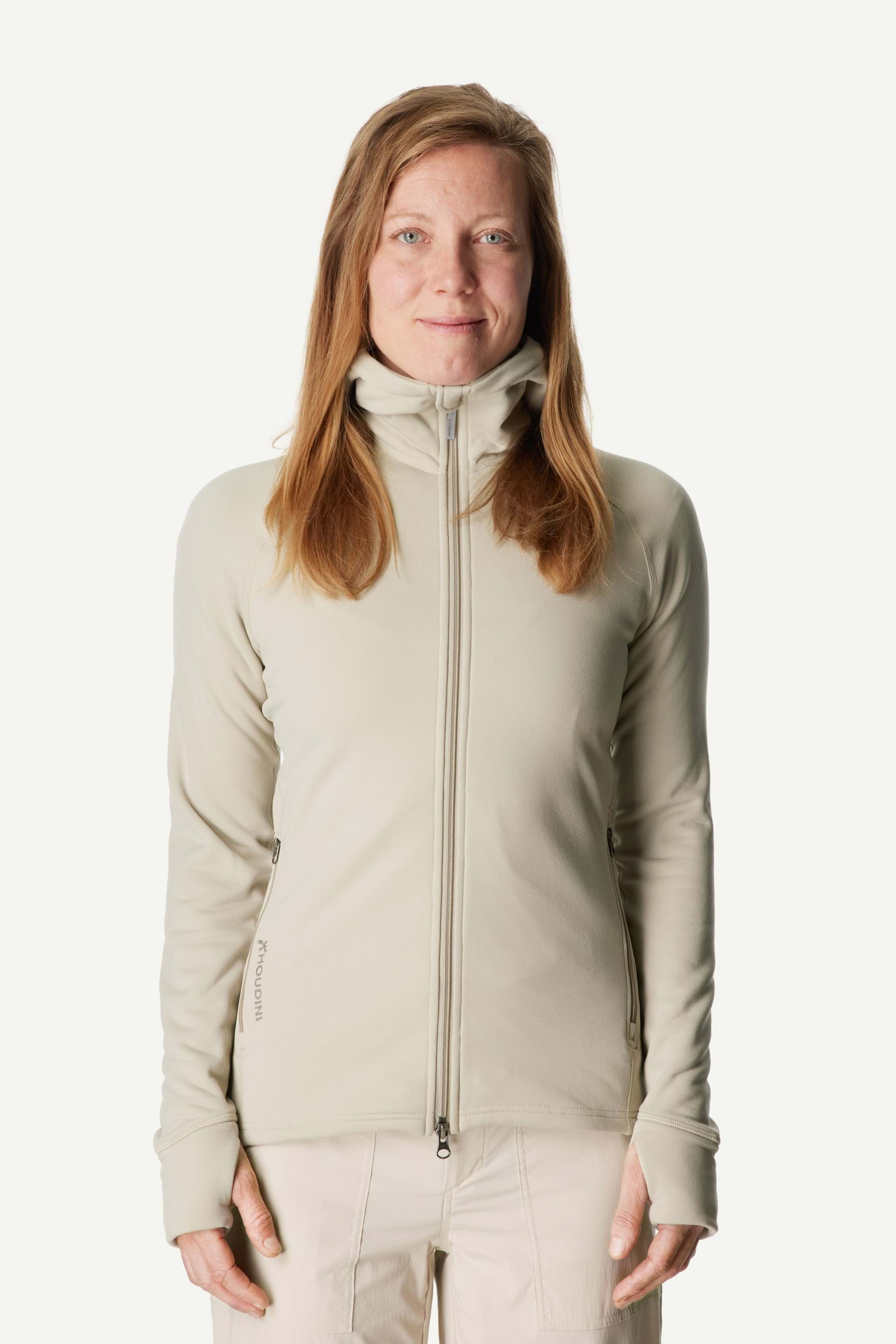 Maglia Power Houdi Donna Greenish Gray