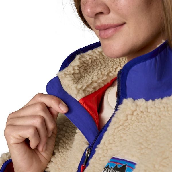 Giacca Classic Retro-X Fleece Donna Dark Natural