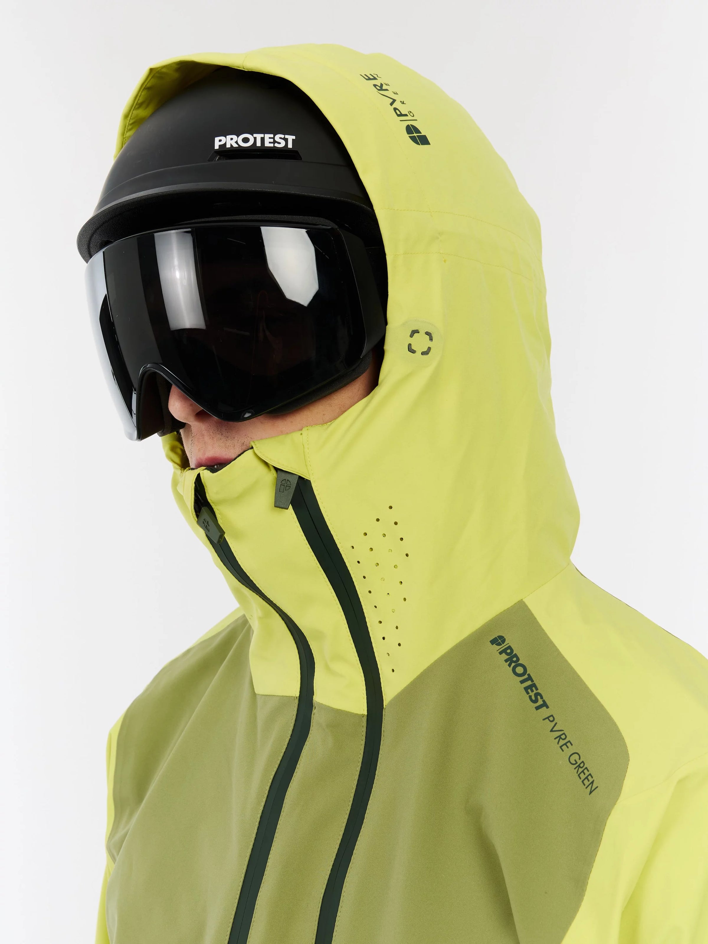 Chaqueta Throw Hombre Herbal Green