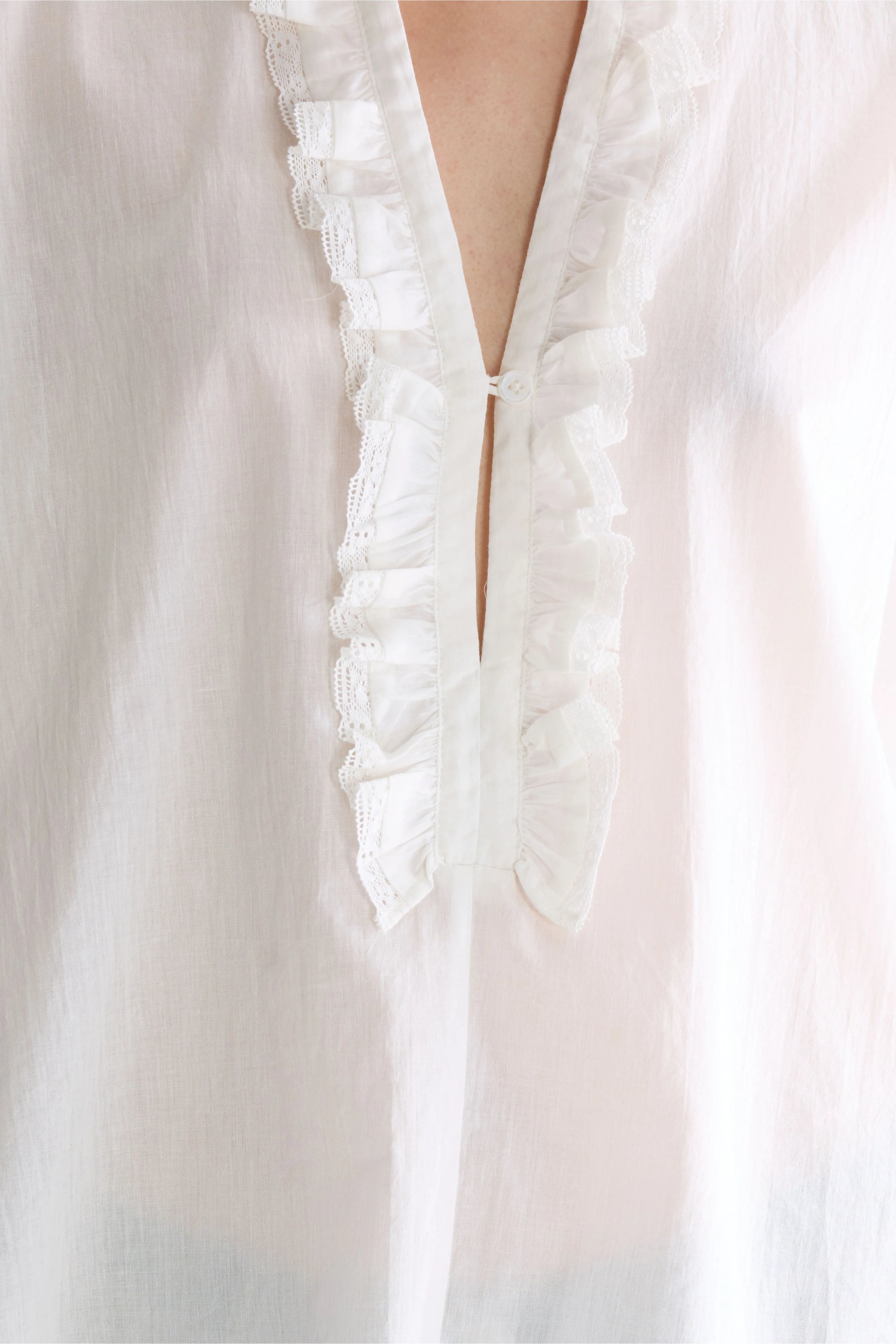 Frau Dahlia Bluse White