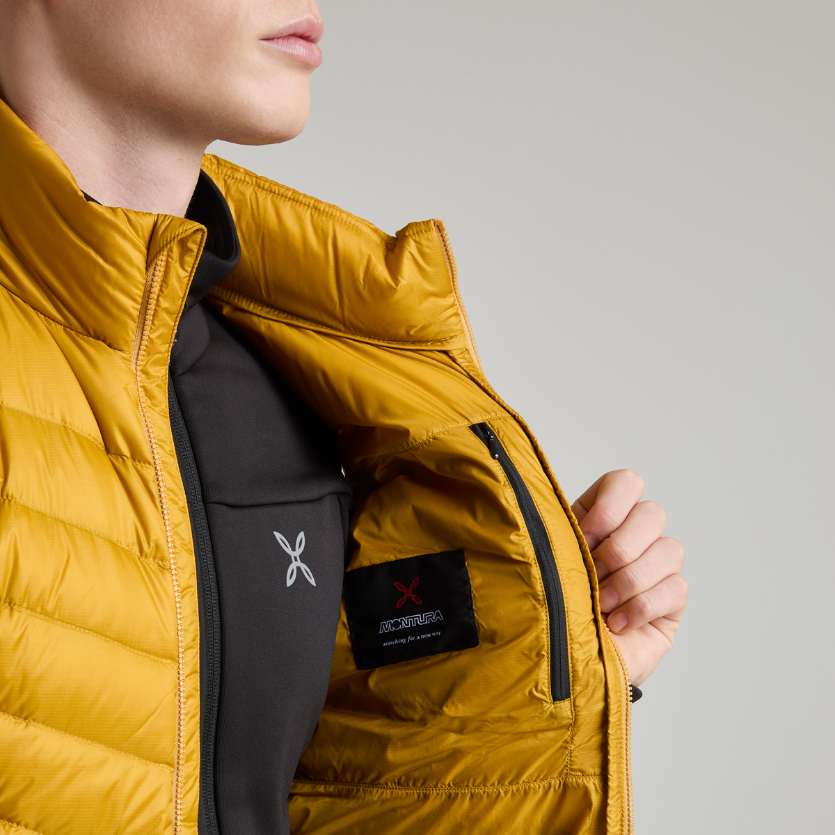 Gilet Breeze Duvet Uomo Blueberry