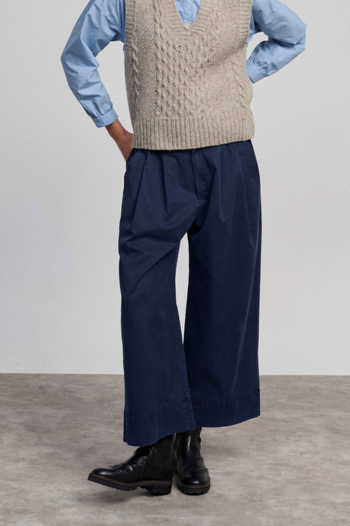 Pantaloni Outside Donna Navy